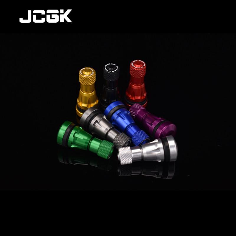 JCGK轮毂气嘴适用于小牛U+B F90电动车M10/8口径通用铝合金气帽盖