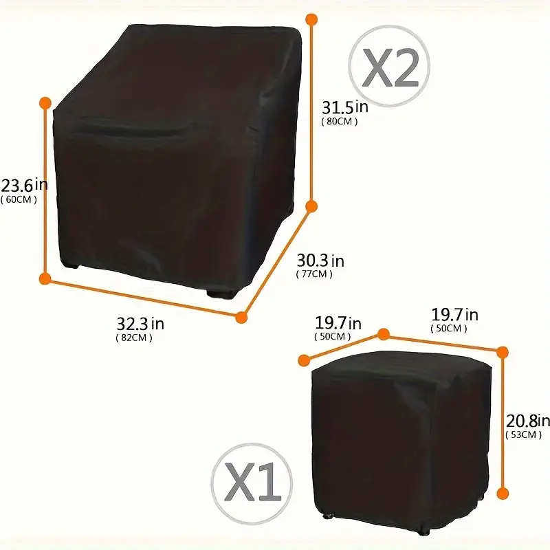 户外家具罩庭院露台3件套桌子罩椅罩沙发防尘罩茶几罩组合家具套,居家日用,防雨布,淘宝优惠券,粉丝福利购,淘宝优惠卷