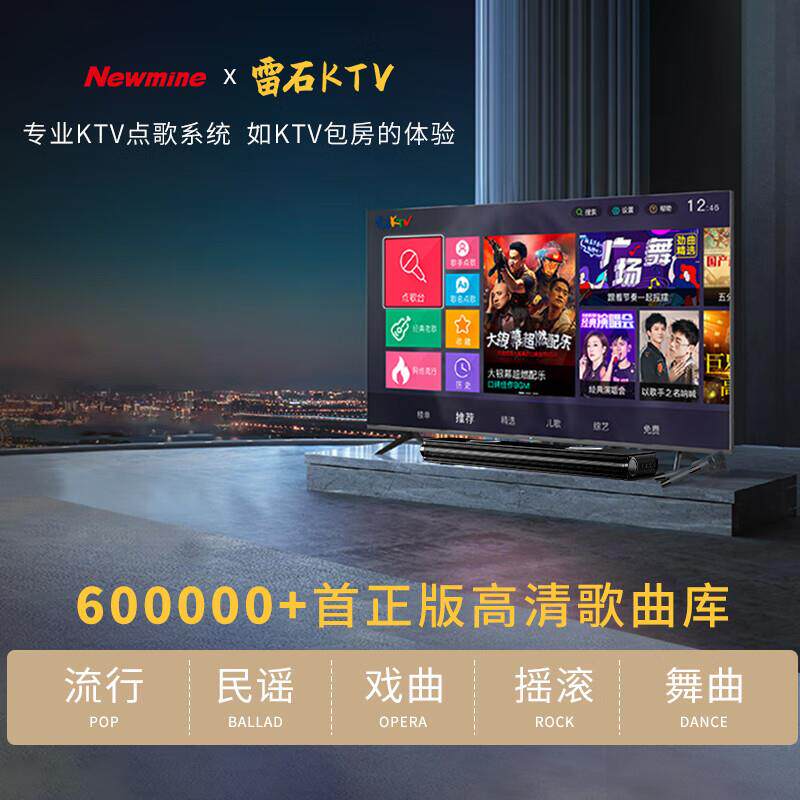 纽曼（Newmine）AK-600 Pro 音响卡拉OK 家庭影院KTV 电视音响回