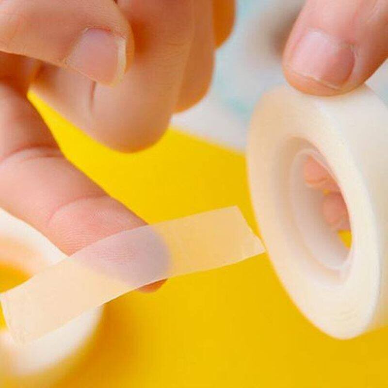 粘钱专用胶带 无痕隐形胶带写字不留痕半透明可写影印可覆制手。