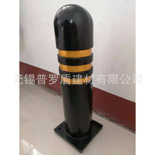 防撞柱止防护桩柱路障铸铁挡桩柱柱车铸铁立柱安全隔离车警示分流