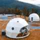 星空酒店帐篷民宿球形帐篷厂家景区草原农家乐野奢营地圆顶星空房