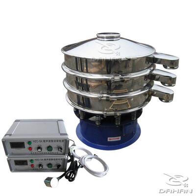 直径600超声波振动筛 微细粉振动筛分机 小颗粒筛分用筛分机直销