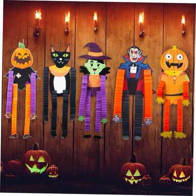 Halloween Pumpkin Door Hanging Decoration Halloween Door