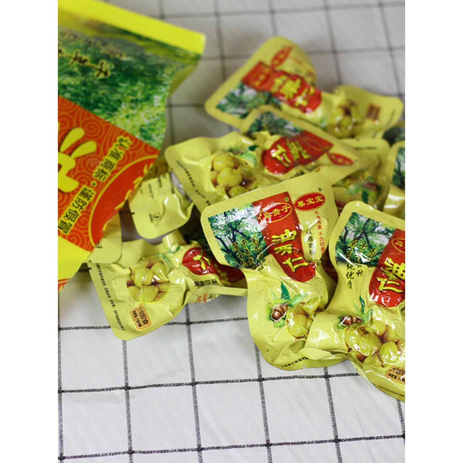 油栗仁500g即食熟板栗仁包粽子真空包装无添加宝宝零食包邮