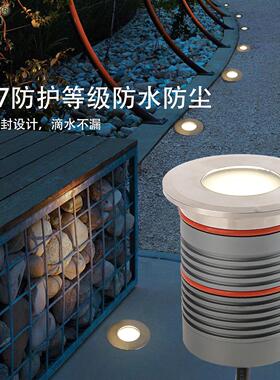 新款LED地埋灯防水防尘工程景观地面墙面1224vIP67室外超亮