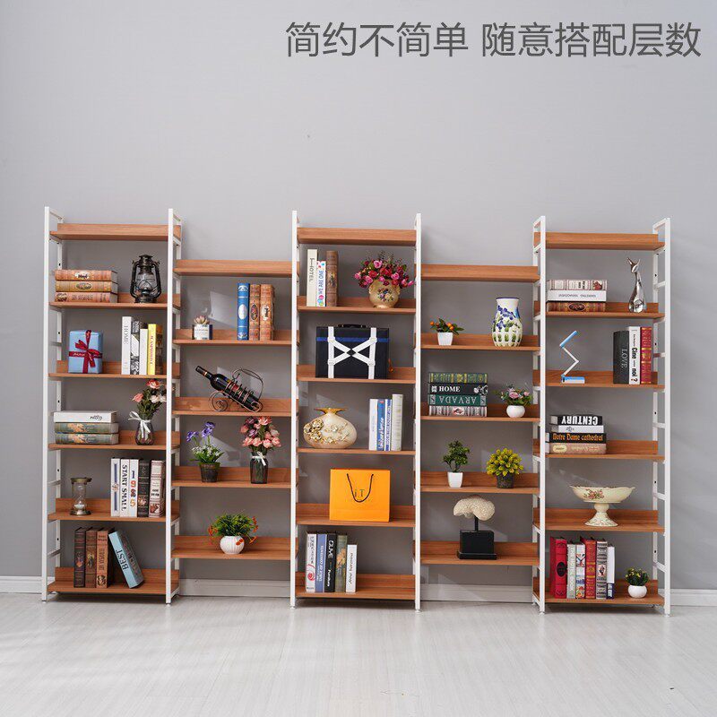 书架置物架落地厨房简易铁艺阳台多层储物客厅收纳超市货架展示架