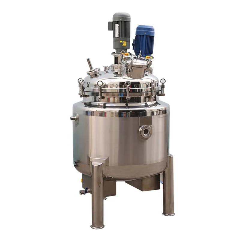 厂家直销电加热搅拌罐不锈钢盘管搅拌罐夹层加强冷却搅拌机500L