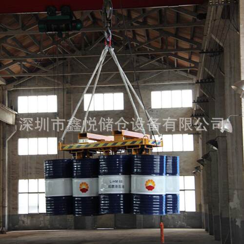 重型抓桶器八油桶夹叉车搬运夹YL8油桶吊具八油桶夹具
