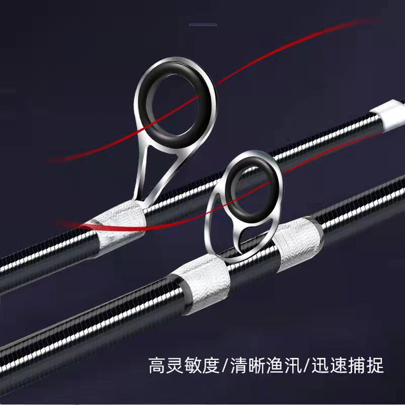 新款直销达瓦寻梦路亚竿套装水滴轮枪柄鱼竿直柄海竿抛竿远投黑鱼