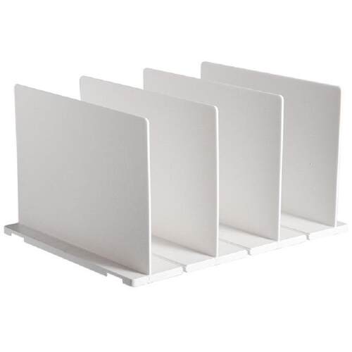 A5L桌面分隔板厨房整理收纳架衣柜分层包包收纳盒书立分类文件架