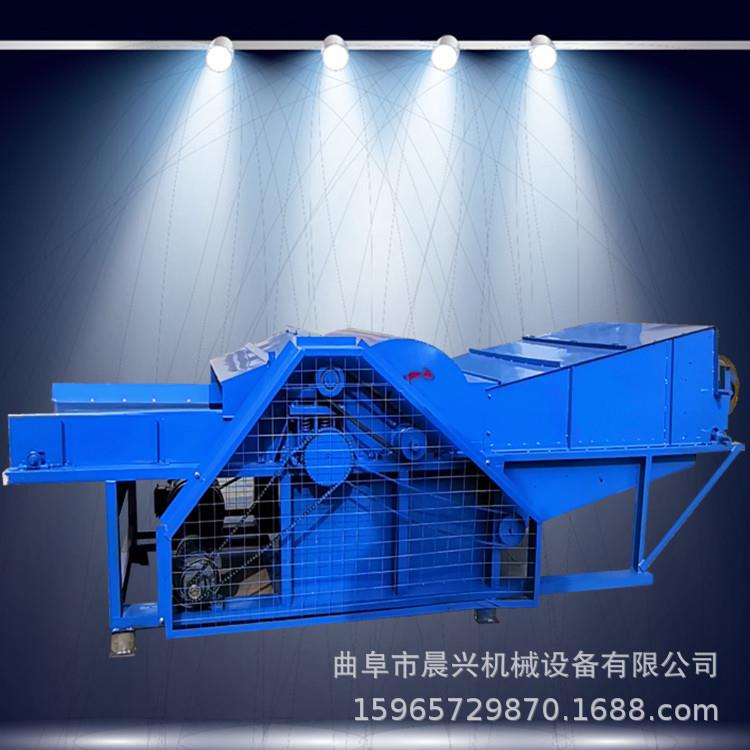 服布边角料粗开机工作下脚料开松机丝瓜EKK络内废粉芯碎机