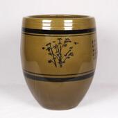 陶罐陶瓷酱料罐米罐老式 家用带盖泡菜罐蓄水池庭院景观养鱼发酵罐