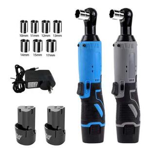 锂电电棘轮扳直手充式 90度角向电动扳手动电角拐弯器OLD弯头扳手