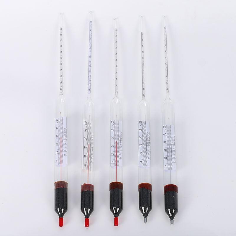 水银附温糖度计0-10-20-30啤酒厂麦芽糖蔗糖糖度测量比重计密度计