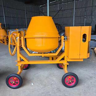 搅拌机混凝土滚筒搅拌电动306柴油拌料机 3桶00505大型立式