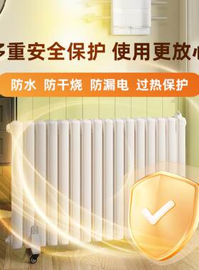 衡硕加水电暖气片注水取暖器节能省电家用壁挂全屋升温水暖电暖器