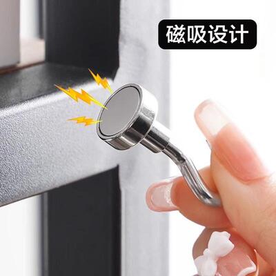 5pcs Magnetic Hooks Powerful Hook Magnet Holder 10kg Suctio