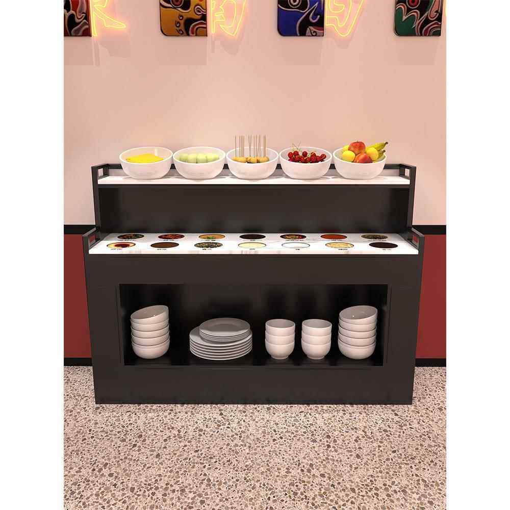 调料台商用火锅调料台蘸料柜火锅店饭店餐厅麻辣烫酱料柜一体料台,商业/办公家具,调料台,淘宝优惠券,粉丝福利购,淘宝优惠卷