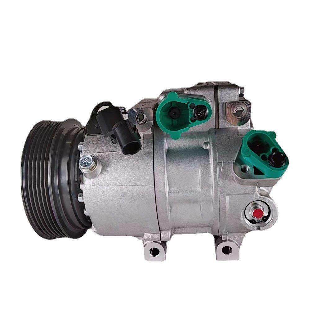 空调厂家适用于VS18型号现代御翔12v6p槽汽车空调压缩机空调泵