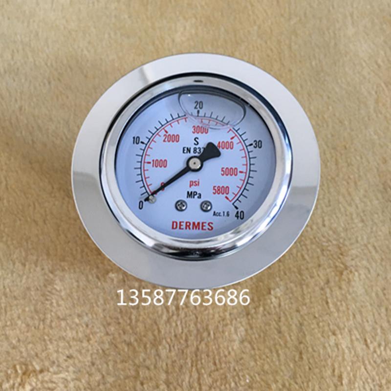 注塑机专用耐震压力表0-40mpa代体进口tecsis.DMASS注液表5800psi