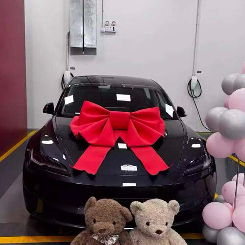 超大蝴蝶结交车仪式感婚礼结婚布置氛围感店面七夕装饰表白装饰