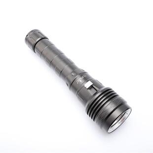 充电强光6P50手亮电324436筒防水下水潜水照明光远射探照补灯2650