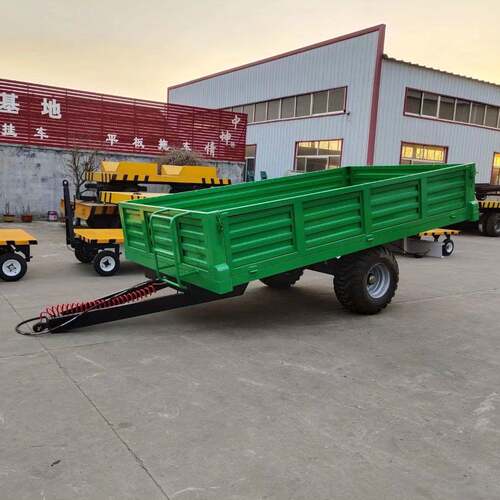 3吨单轴自卸挂车箱板拖车 农用挂车 农作物运输车 自卸箱板拖车