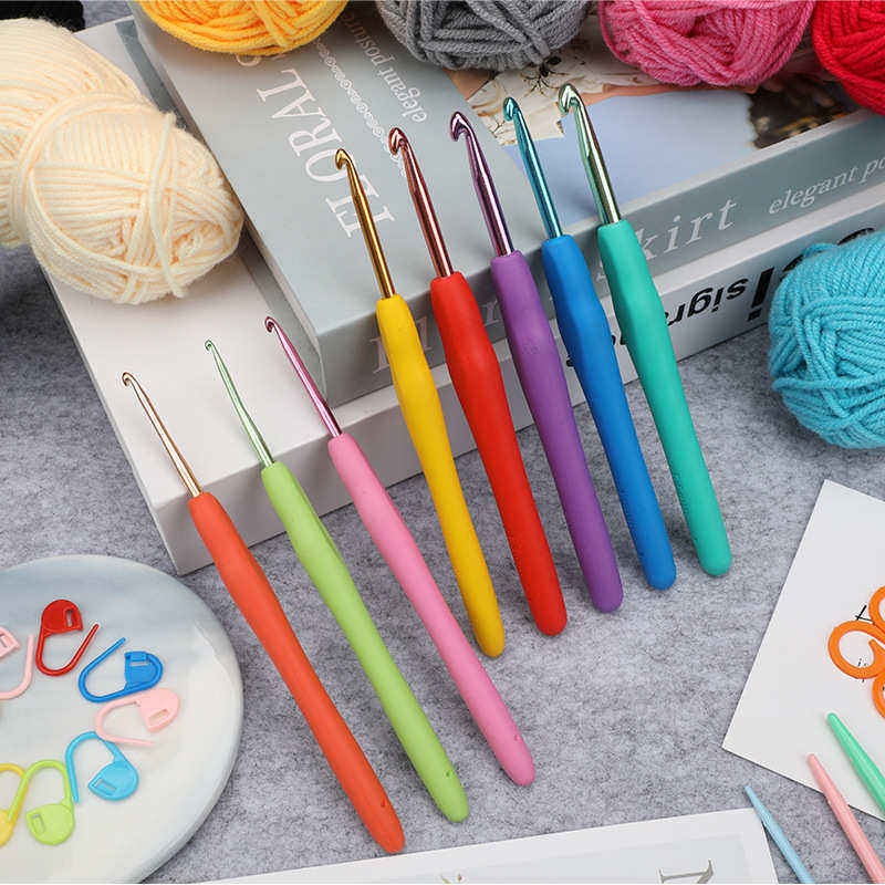 新款帆布卷包钩针收纳包手工编织工具配件彩色钩针现货速发,居家布艺,线盒,淘宝优惠券,粉丝福利购,淘宝优惠卷