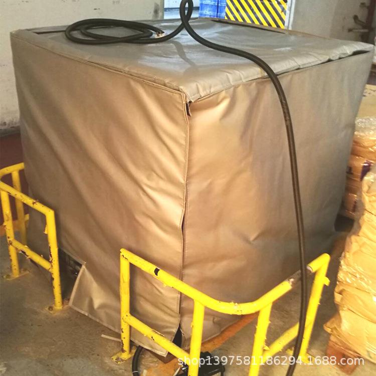 1000L吨桶、IBC、油桶、化工桶加热毯、加热可调温电热带加热器