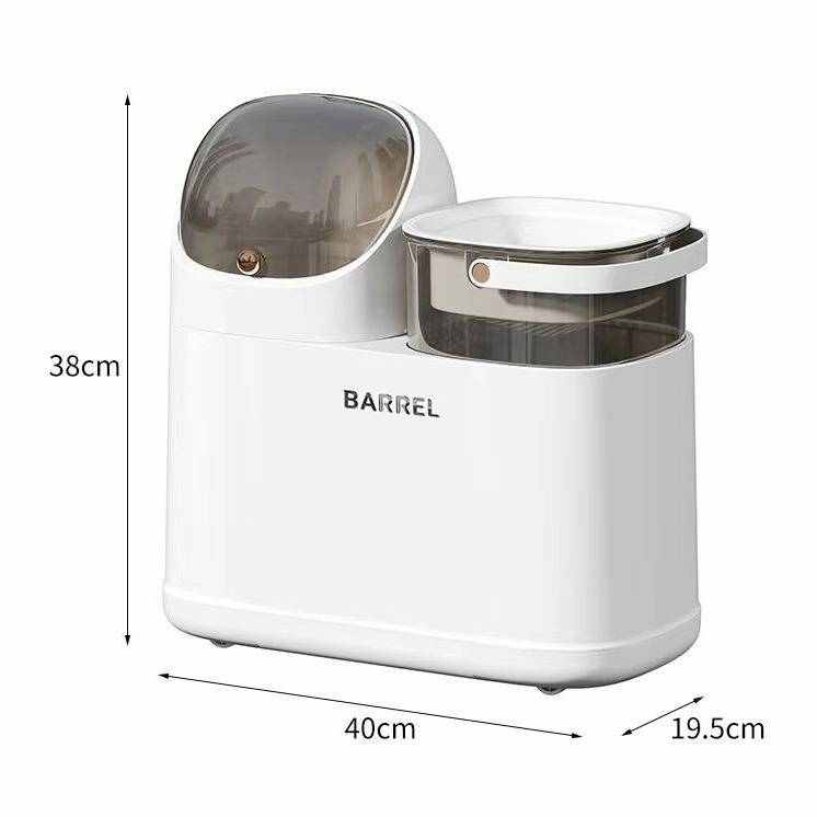 茶水桶茶渣桶茶桶茶台废水桶干湿分离茶叶过滤垃圾桶功夫茶具配件