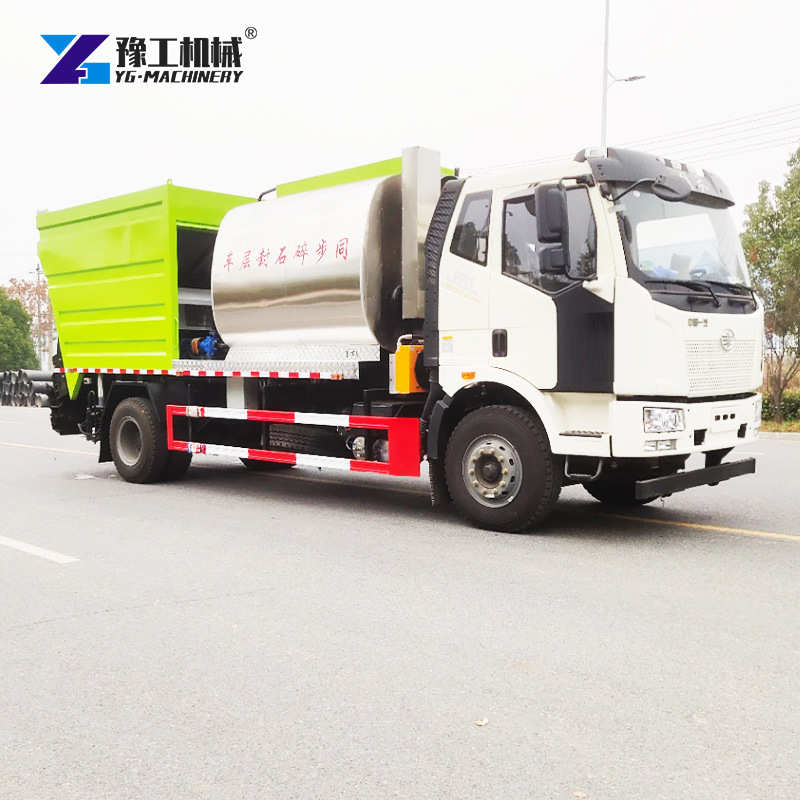 公路养护车道路封层同步碎石车智能乳化沥青撒布车同步碎石封层车