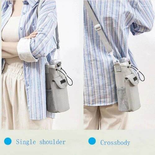 with Adjustable Shoulder Strap Water Bottle Bag with Phone