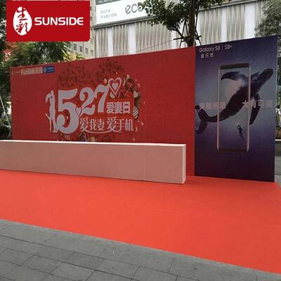 厂家台促销出租外架舞背景婚庆广ULT告户架桁架桁背景灯布喷绘