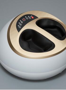 全自动足疗机脚底腿部按摩仪器气压揉捏家用按脚加热footmassag