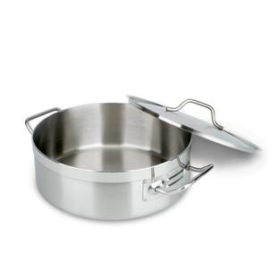 加厚不锈钢打边炉电磁炉通用吃火锅专用锅商用潮汕牛肉火锅双耳锅