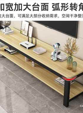 简易层电视架柜租房钢木电视架50411组合矮柜卧室简出约电视剧柜落地柜