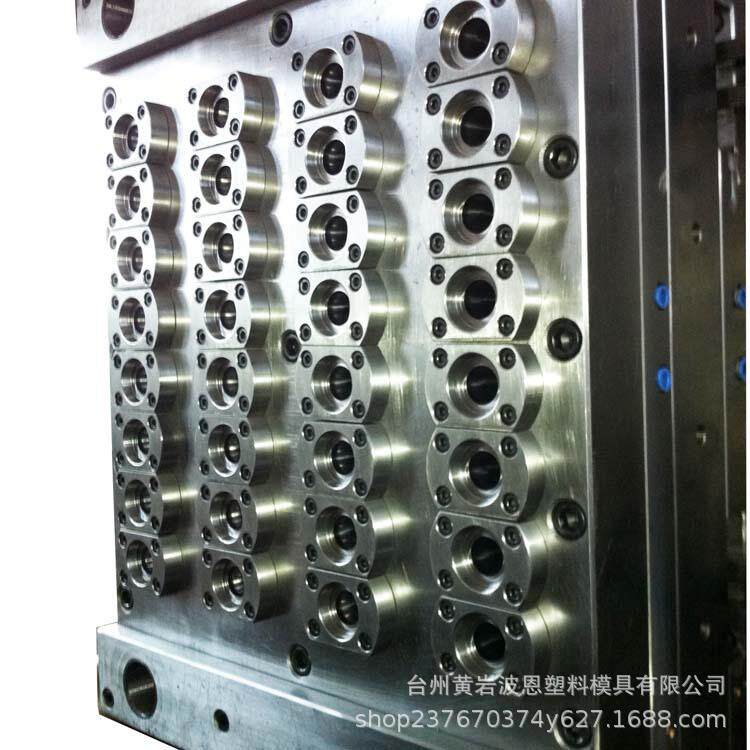 波恩热流道气动针阀塑料瓶胚模具PET螺旋循环冷却水瓶坯模具