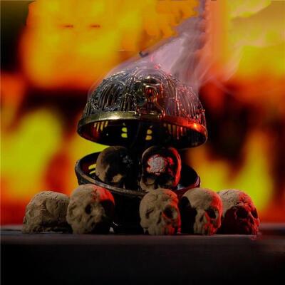 星辰铸造战锤香炉纯铜项链40K机械神教欧姆弥赛亚大贤者赐福游戏