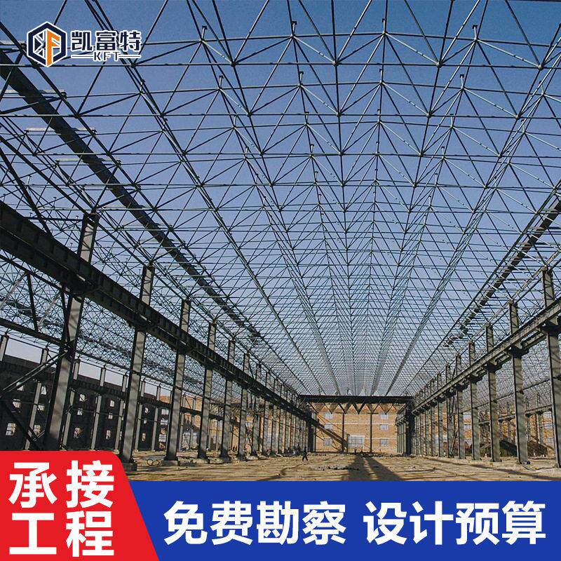 顶棚网架工程电厂干煤棚网架航空飞机库网架结构