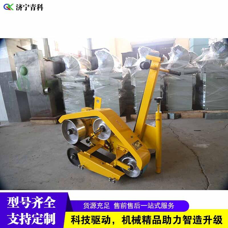 钢板除锈手推式研磨机平面焊点麻点砂带抛光机地面平整砂光机