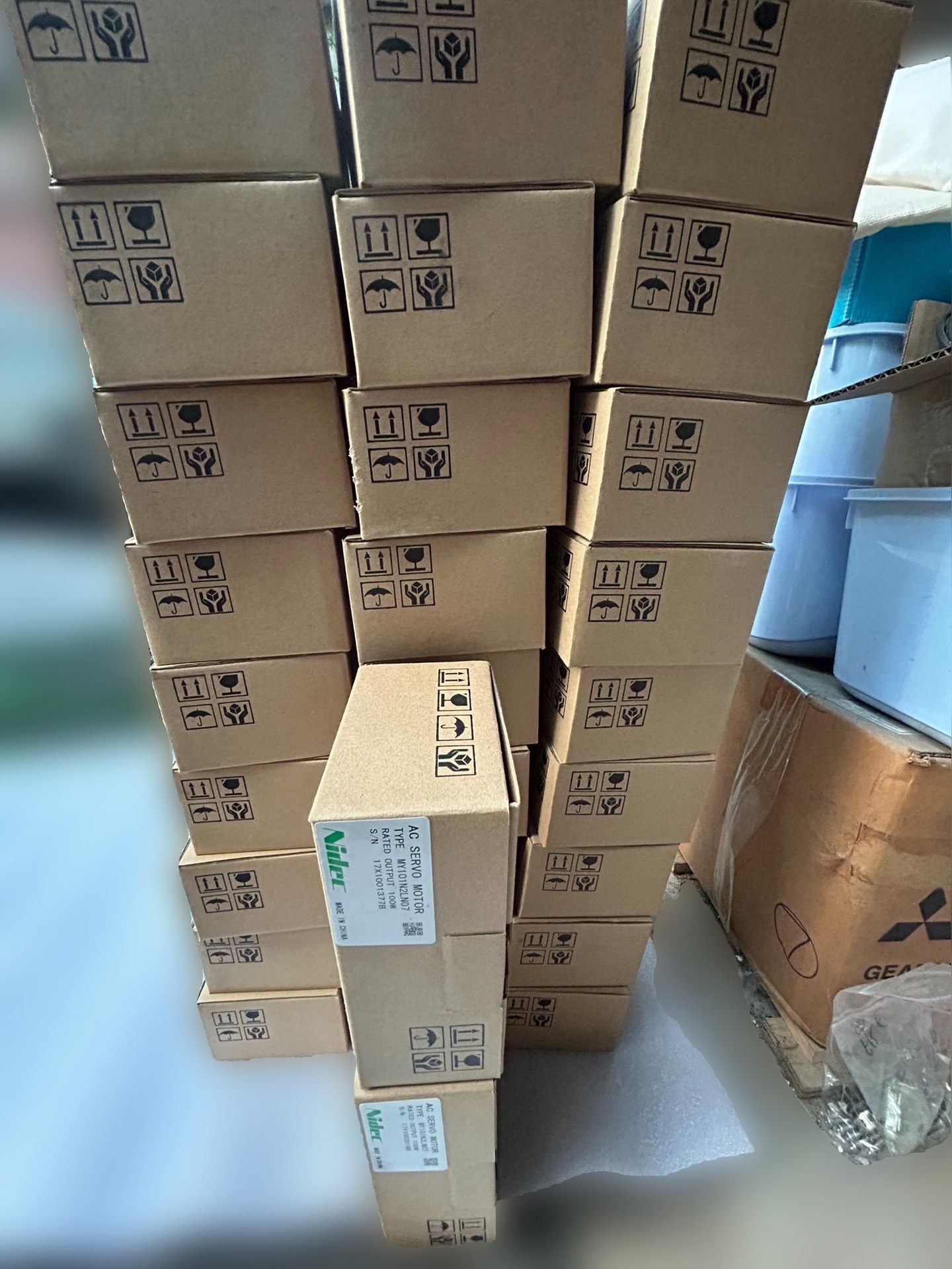 三协/尼得科100W伺服电机MY101N2LN07现货30台