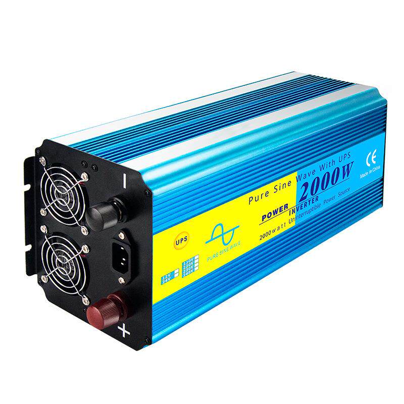 2000W纯正弦波UPS逆变器太阳能光伏逆变器车载家用电源转换器