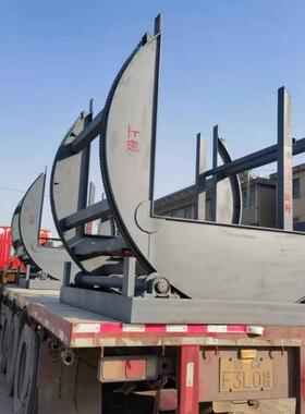 3-5吨c型开口翻转机90度滚柱模具翻转机spc石塑板180度翻板机