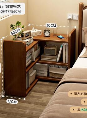 可伸缩转边角落书柜实XB102201木角柜转柜家用地墙角三角柜卧室床