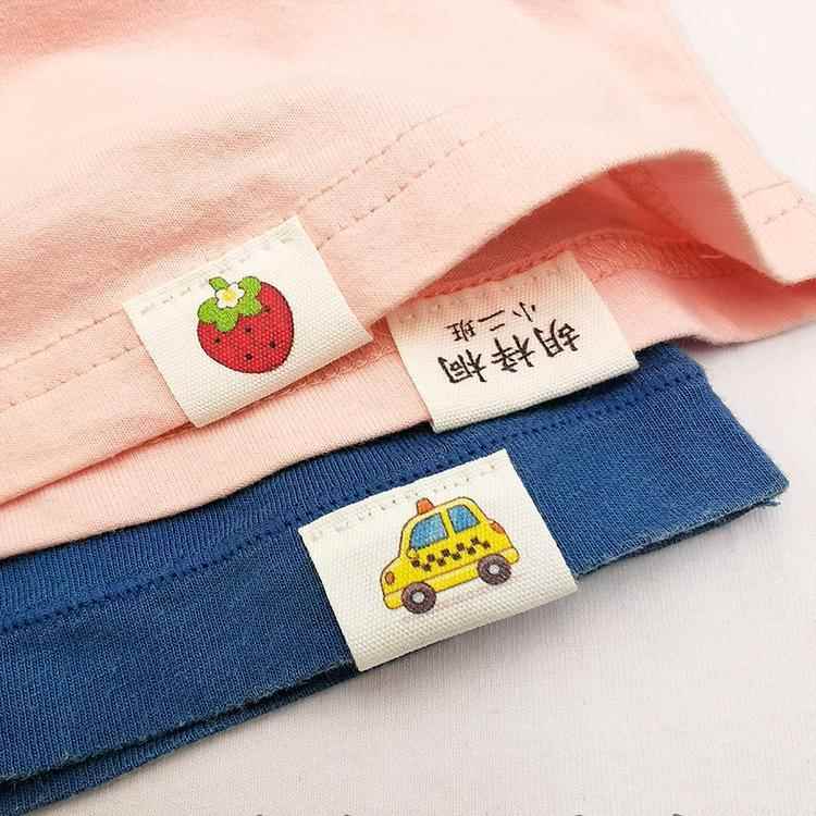 名字贴纯棉非刺绣幼儿园宝宝入园姓名贴布可缝防水姓名条来图定制
