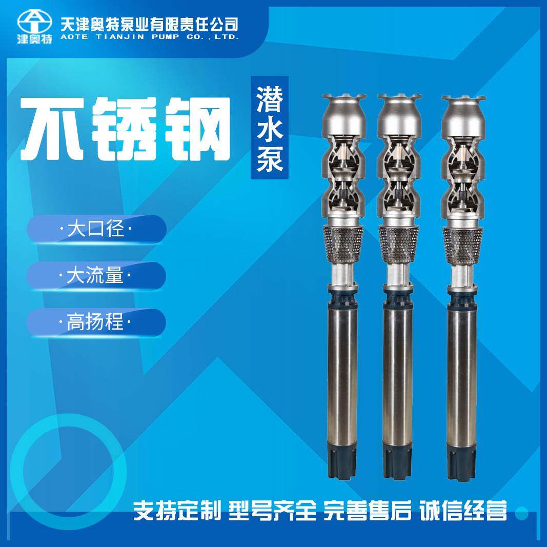多级不锈钢潜水泵永磁潜水电机海水潜水泵海水提升泵耐高温潜水泵
