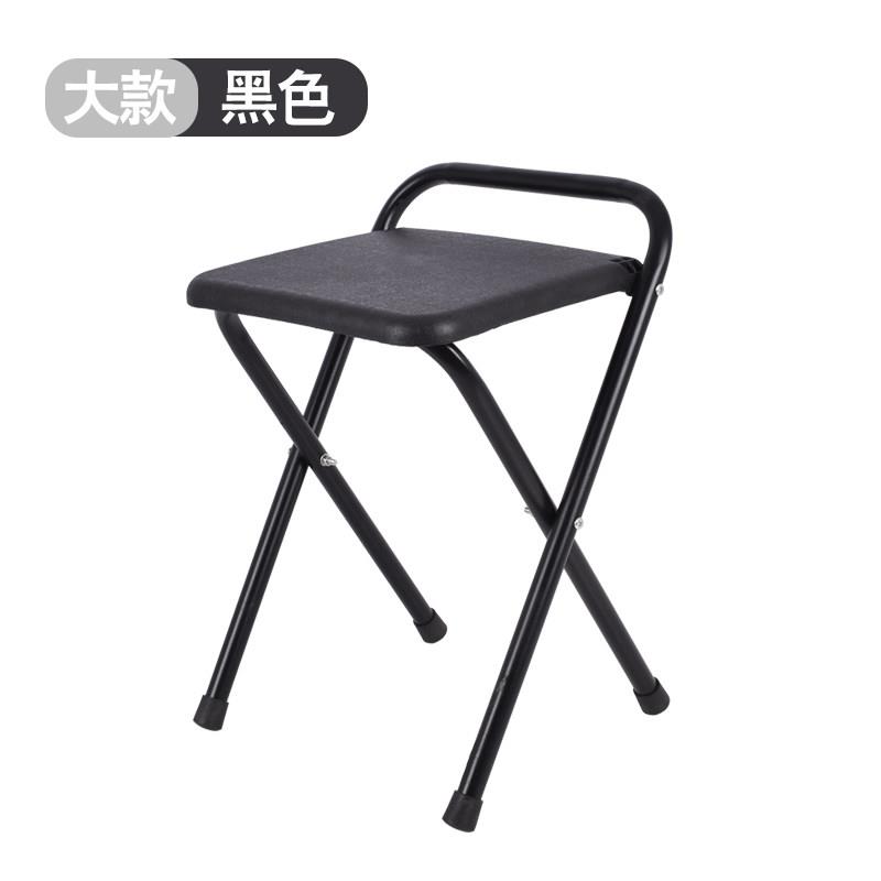 折叠经济型椅子加厚塑料可携式高脚椅家用凳子方凳马扎凳学生吧台