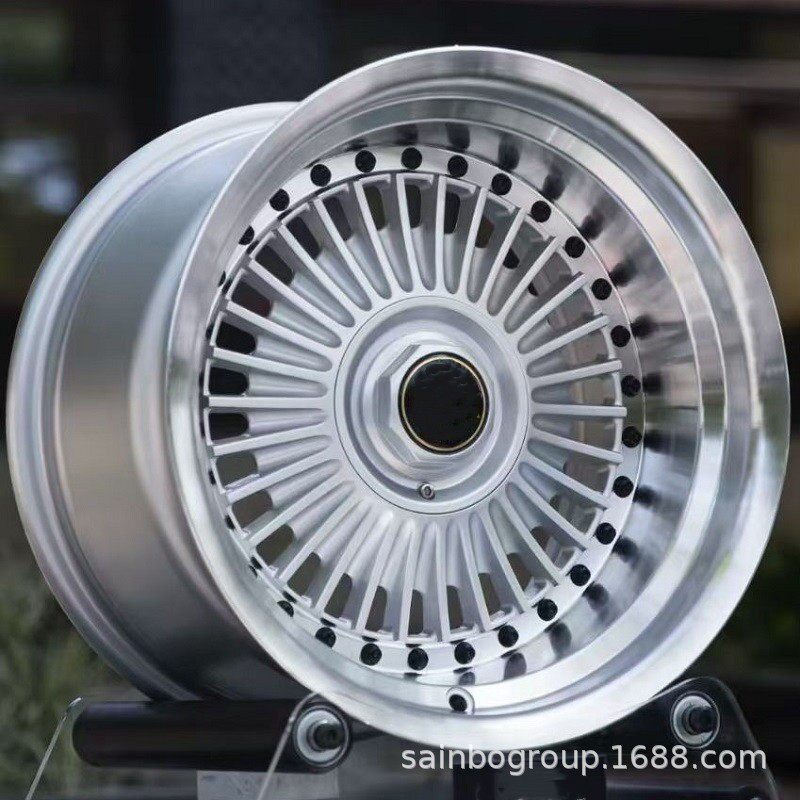 F415036 15寸17寸 盛博 个性改装汽车铝合金轮毂轮圈轮辋胎铃