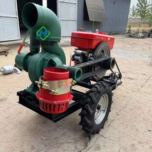 25马力柴油8寸离心泵 每小时680立方抽水泵 市政防汛排涝排水泵